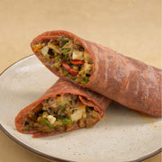 Garlic Mushroom Paneer Wrap