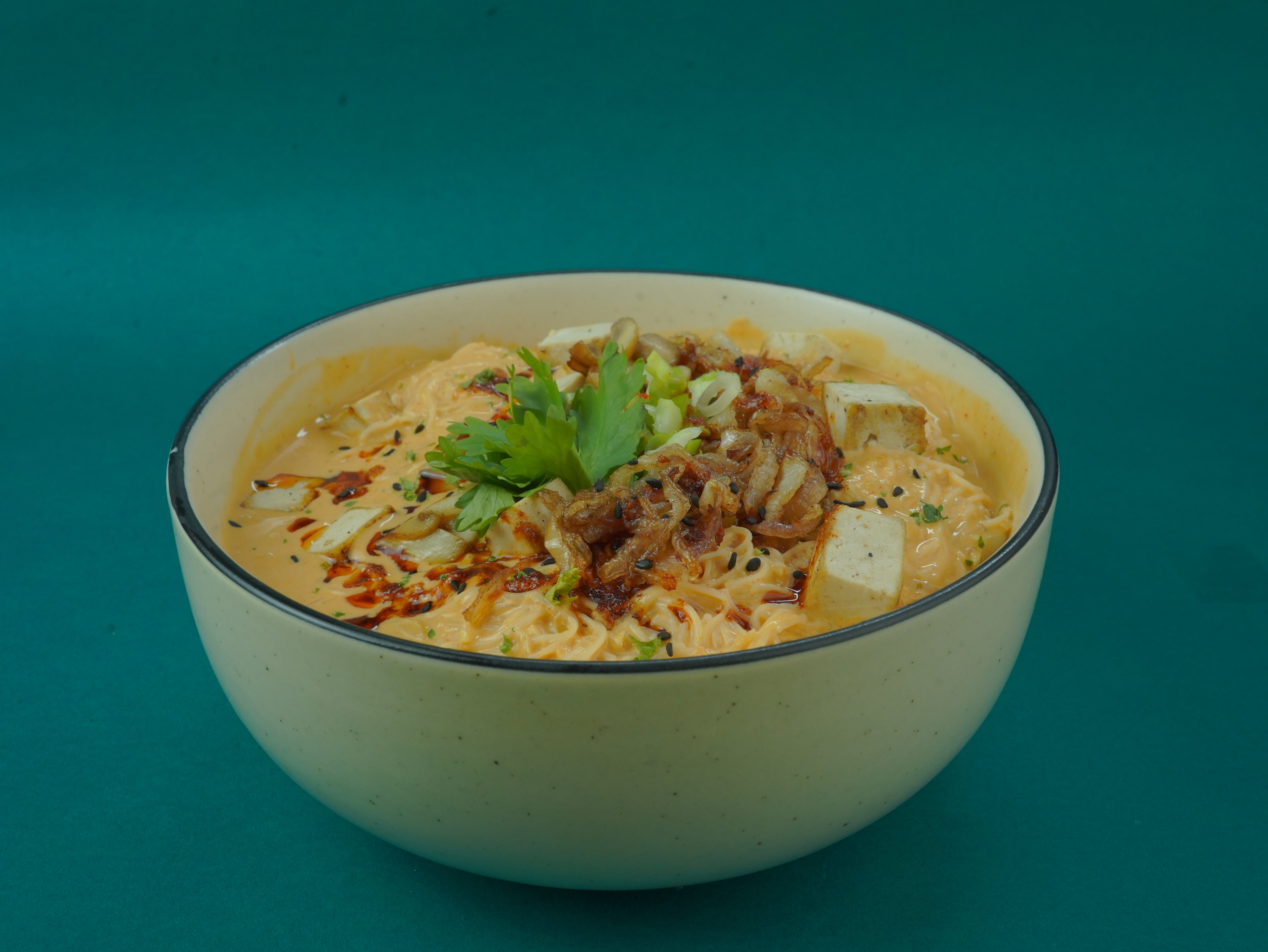 Peanut Chilly Ramen Bowl (Gluten Free)